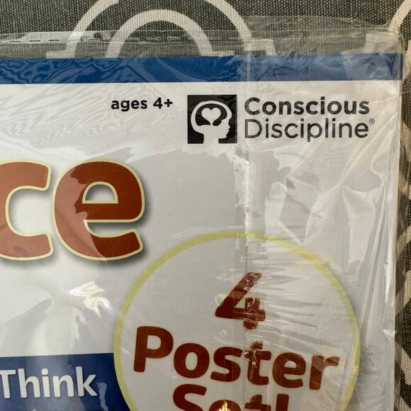 Conscious Discipline Safe Place Poster Set New In Package Classroom Or Home Kit - Picture 5 of 9